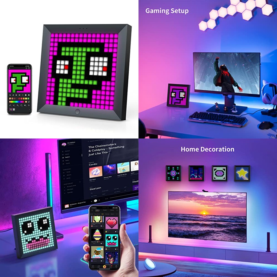 Pc Gaming Desk - Pannello Display LED a Pixel per
