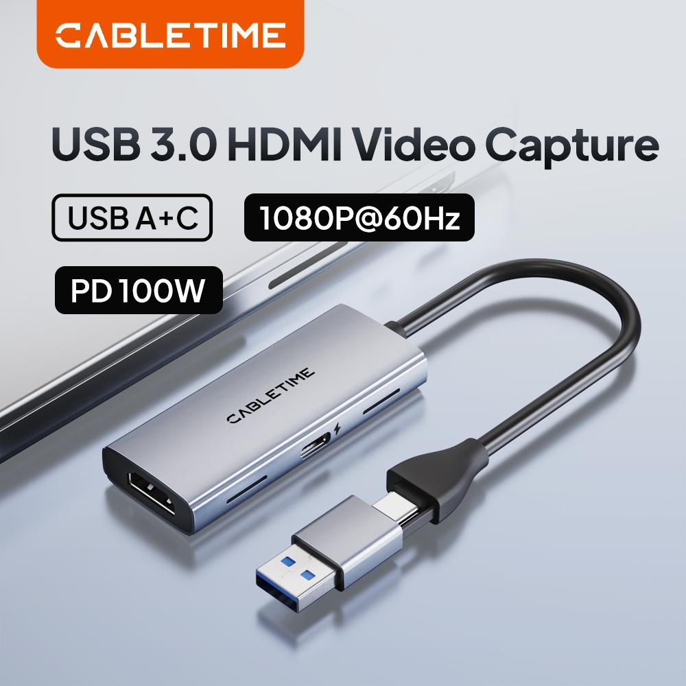 Pc Gaming Games - CABLETIME Scheda di acquisizione video 4K