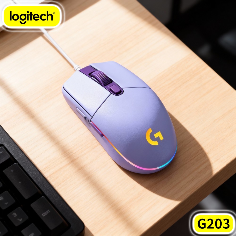 Pc Gaming Optimization - Mouse da Gaming Cablato Logitech G203,