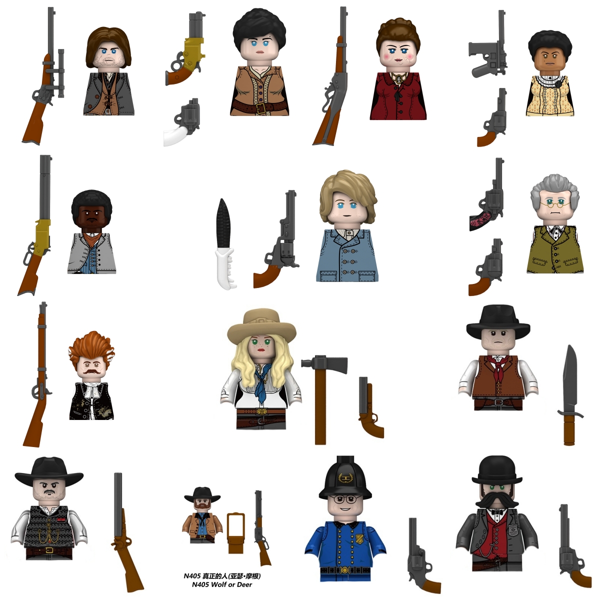 Pc Gaming Prebuilt - Modellini Decorativi Personaggi RDR2, Mini Action