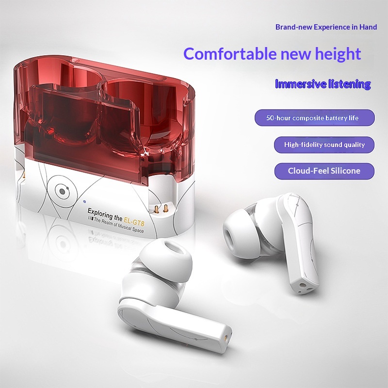 Pc Gaming Apple - Auricolari Bluetooth 6 TWS Wireless, semi-in-ear,