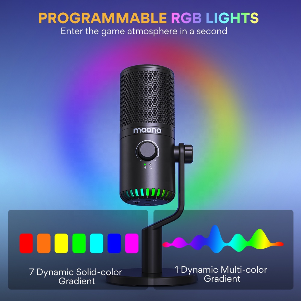 Microfono da Gaming RGB Progra - Pc Gaming Youtube recensione e prezzo