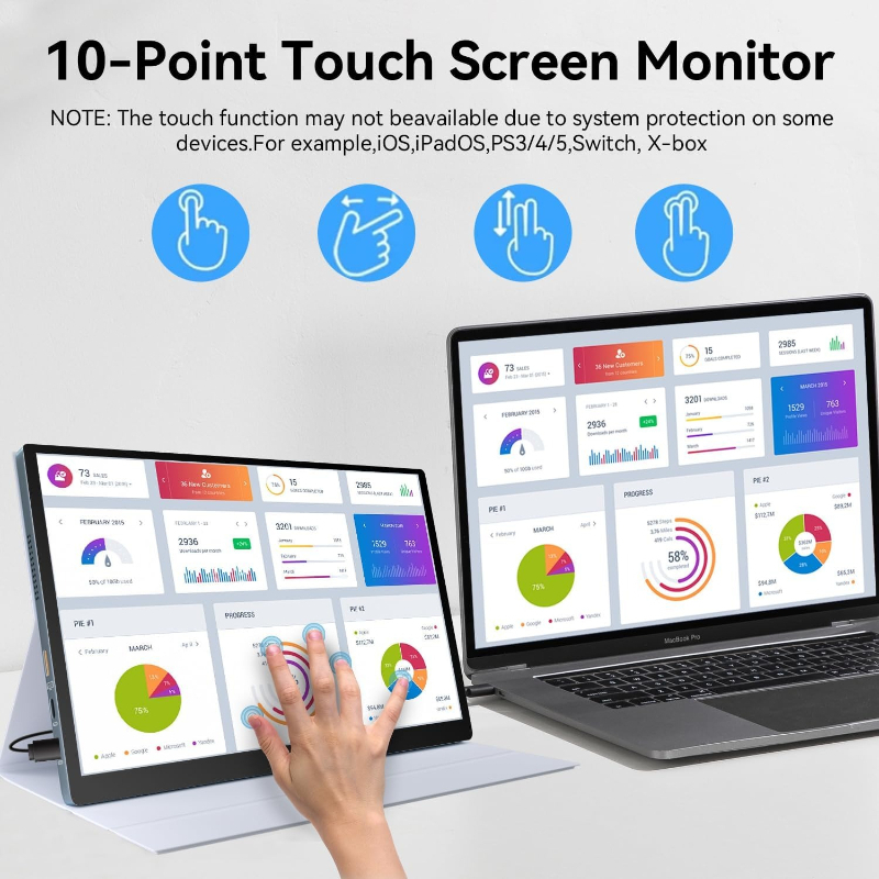 Monitor portatile touch OLED 2 - Pc Gaming Desk recensione e prezzo