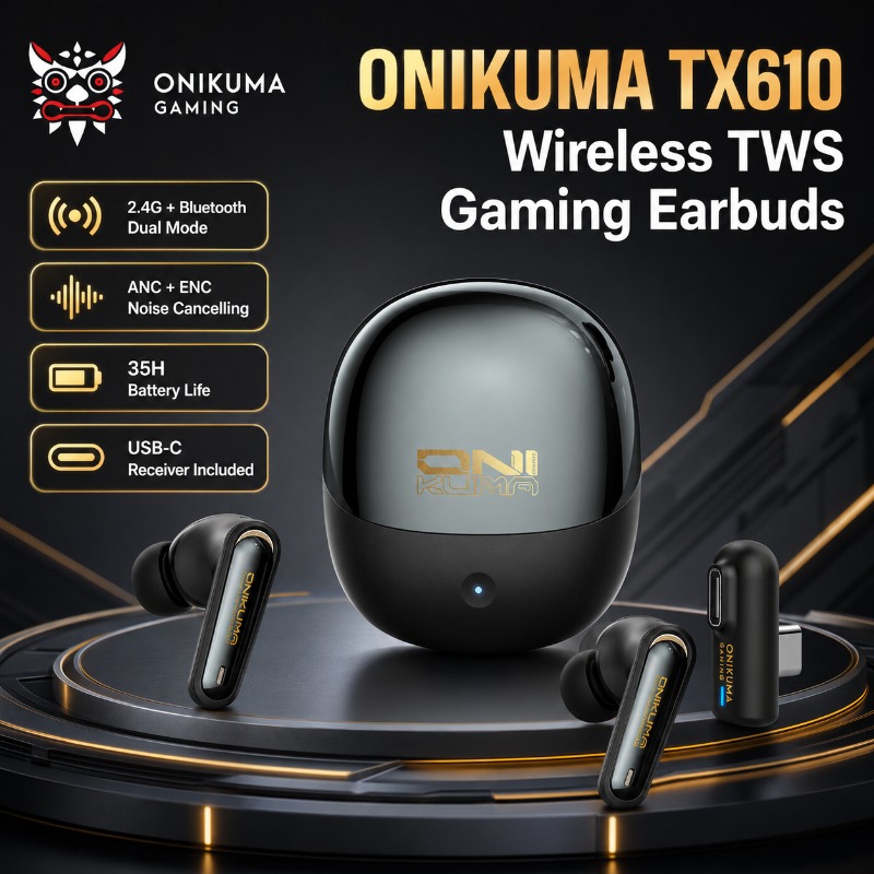 ONIKUMA TX610 Auricolari da gi - Pc Gaming Apple recensione e prezzo