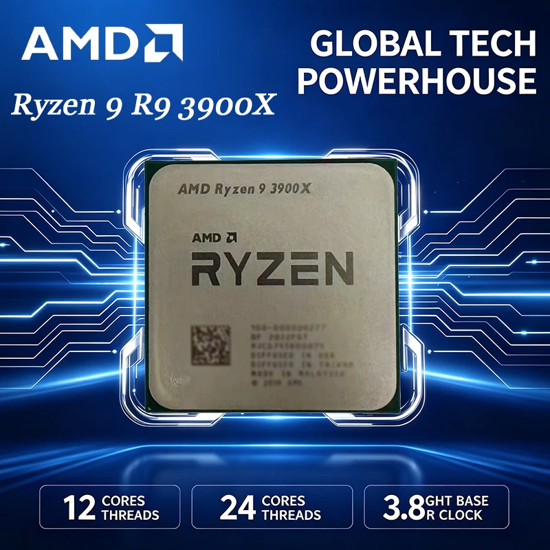 Processore AMD Ryzen 9 R9 3900 - Amd Cpu Ryzen 9 recensione e prezzo