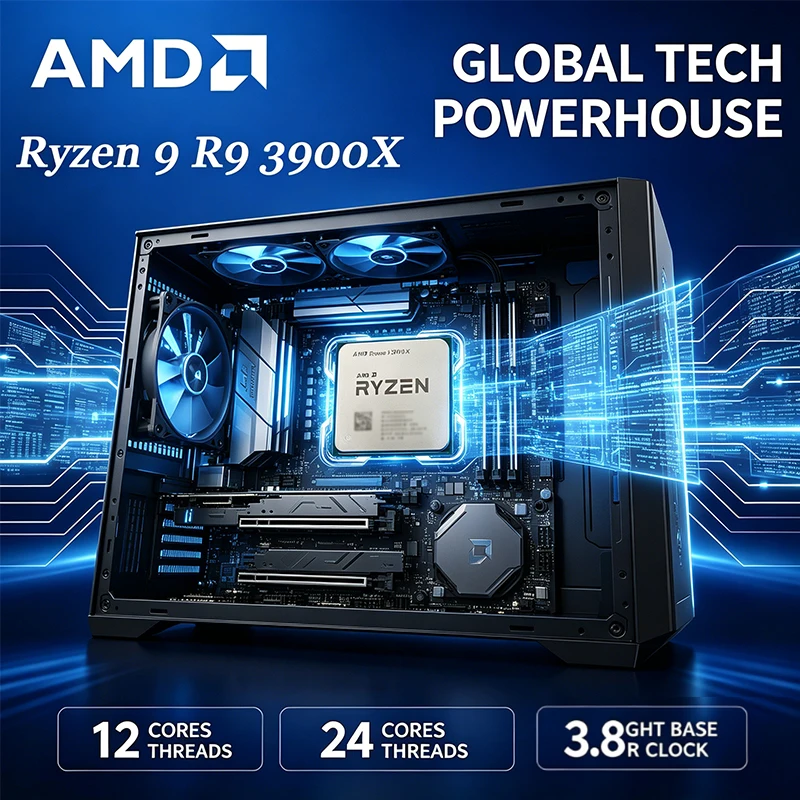 Processore AMD Ryzen 9 R9 3900 - Amd Cpu Ryzen 9 recensione e prezzo