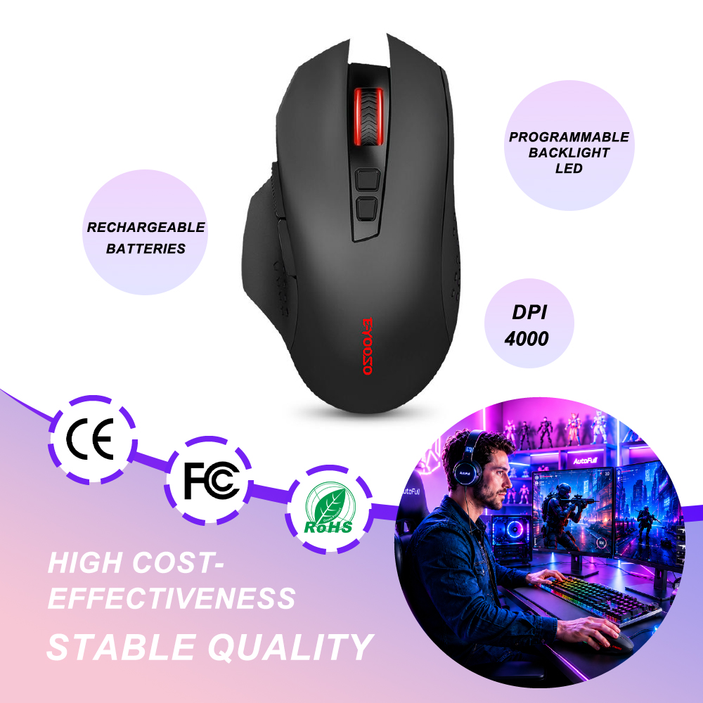 Mouse da Gaming Wireless Mini  - Wireless Gaming Mouse recensione e prezzo